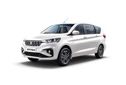 Maruti Ertiga White car rental